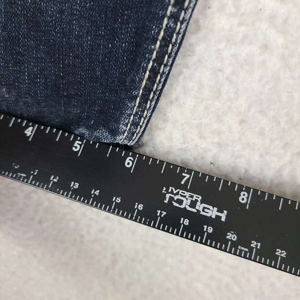 Silver Jeans Womens 33x29 Blue Suki Skinny Dark Wash Denim